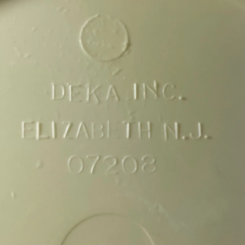 Vtg Walt Disney World Divided Plates Deka Mickey Goofy Donald Pluto Melamine